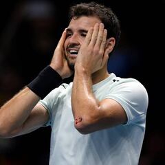 Resumen y resultado del Goffin-Dimitrov: ATP Finals 2017