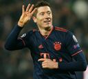Set del Bayern al Estrella Roja con cuatro tantos de Lewandowski