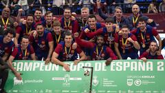 El Barça celebra otra Copa.