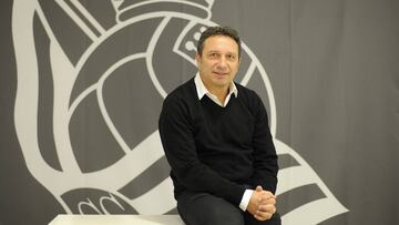 Eusebio durante una entrevista con AS.