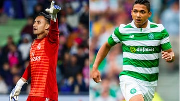 Keylor Navas y Emilio Izaguirre