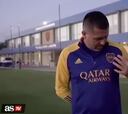Juan Román Riquelme, orgullo 'bostero' en el Predio Boca