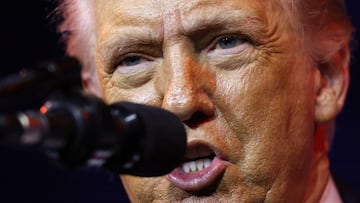 U.S. President Donald Trump addresses House Republicans at their annual issues conference retreat, at the Kennedy Center, renamed the Trump-Kennedy Center by the Trump-appointed board of directors, in Washington, D.C., U.S., January 6, 2026. REUTERS/Kevin Lamarque TPX IMAGES OF THE DAY