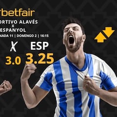Deportivo Alavés vs. RCD Espanyol: horario, dónde ver, pronósticos y clasificación