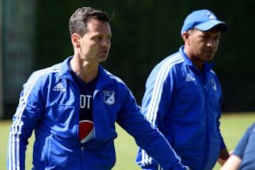 Millonarios ya prepara el clásico bajo las ordenes de Diego Cocca