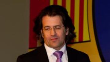<b>CONCILIADOR. </b>Freixa, portavoz de la Junta Directiva del Barça.