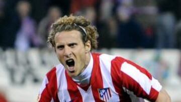 <b>ATLÉTICO DE MADRID </b>Diego Forlán.