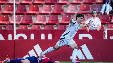 Partido de la jornada 39 de la Segunda División 2024-2025 de la liga de fútbol española, Liga Hypermotion, entre Albacete-Huesca disputado el 11/05/2025 en el Carlos Belmonte. Foto Josema Moreno
