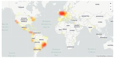 WhatsApp, caído en medio mundo: no deja enviar fotos ni mensajes