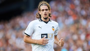 Yarek, con el Valencia.