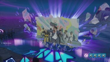 Fortnite: concierto de BTS en directo; Dynamite con coreografía