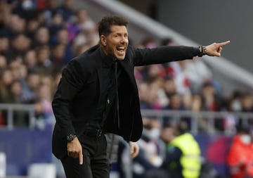 Simeone entrenador del Atlético de Madrid 