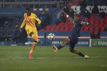 Ousmane Dembélé e Idrissa Gueye.