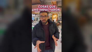 “Blue Label”: tiktoker español exhibe lo que más lo impactó de un supermercado en Chile y los comentarios arden