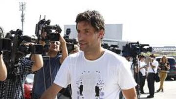 <b>CON CUERDA. </b>Joan demostra su condición física cada partido.