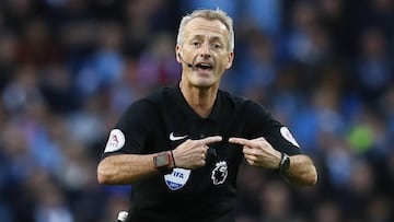 El inglés Martin Atkinson pitará el Real Madrid-Atlético