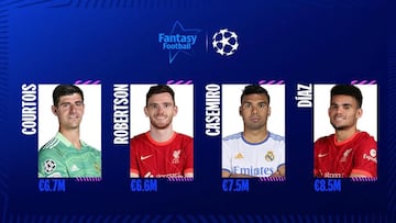 Luis Díaz, elegido para el equipo Champions League Fantasy Football de la final.