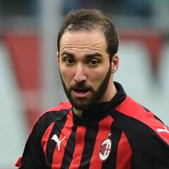 Higuaín, de récord negativo
