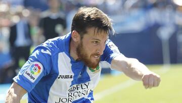 Tito, con el Leganés.