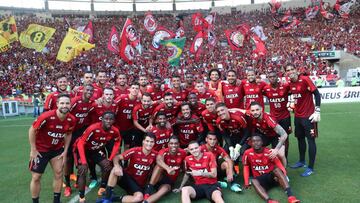 45.000 espectadores en el entrenamiento del Flamengo y Vinícius se queda sin palabras