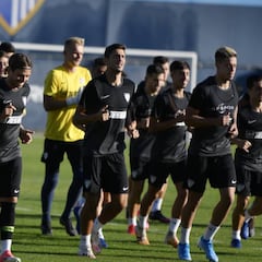 Djurdjevic y Mariño examinan
al Málaga multiusos de Sergio Pellicer