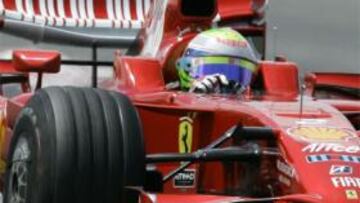 <b>POR DELANTE.</b> La escudería italiana colocó a sus dos coches entre los mejores tiempos en la sesión de libres.