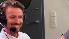 La reacción viral en pleno directo de Guti tras el tacón de Vinicius