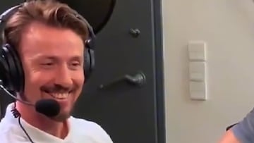 La reacción viral en pleno directo de Guti tras el tacón de Vinicius