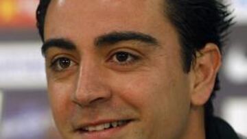 Xavi volvió a apoyar la renovación de Guardiola.