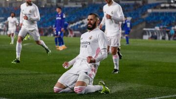 Benzema declares title race is back is on after Real Madrid beat Getafe