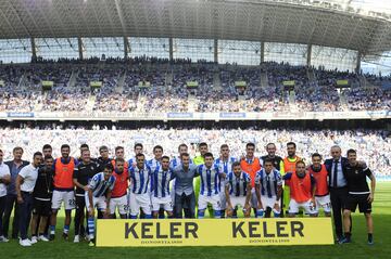 Real Sociedad-Barcelona en imágenes