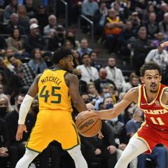 Trae Young se ahoga en Utah