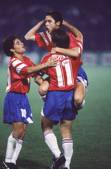 Neira, Lobos y Rozental fueron claves para obtener el tercer lugar Mundial Sub 17, en Japón (1993).