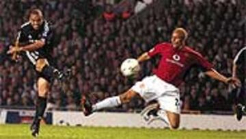 ... y el tercero desde la frontal