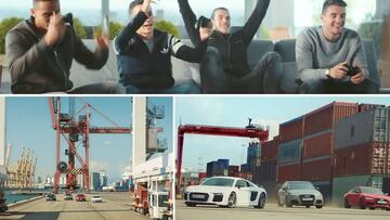 Bale y Lucas, a toda velocidad en una carrera de puro vértigo