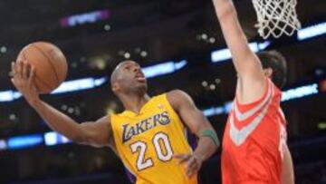 Jodie Meeks, durante la pasada temporada con Los Angeles Lakers