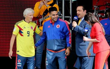 Imágenes para siempre. Jugadores agradecieron por el apoyo y por la gran bienvenida en Bogotá 