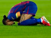 Raphinha, KO para la Copa