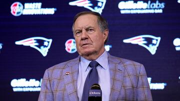 Bill Belichick, arquitecto que ganó seis anillos de Super Bowl con los New England Patriots se despidió el jueves de la franquicia en conferencia de prensa.