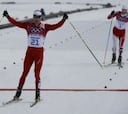 Cologna vence al sprint y se cuelga la medalla de oro