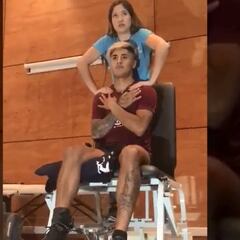 Así fue la revisión médica de Juan Carlos Gaete en Colo Colo