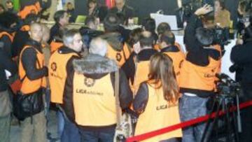 Junta General de Accionistas del Racing en diciembre de 2012.