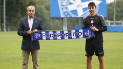 Deportivo de La Coru&ntilde;a.  Presentaci&oacute;n de Aguirre,  Antonio Couceiro