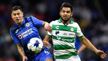 Cruz Azul - Santos Laguna (1-2): Resumen del partido y goles