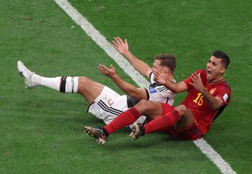  Rodri in action against Germany. REUTERS/Molly Darlington