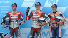La pole de Lorenzo en el GP de Aragón en imágenes