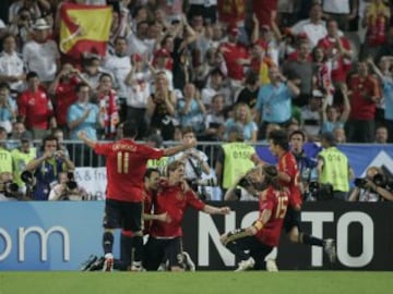 29 de junio de 2008. Final de la Eurocopa de Austria y Suiza entre Alemania y España. Esta es la secuencia del gol que marcó Fernando Torres y que le dio la victoria a los españoles.