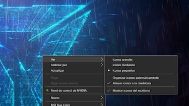Cómo cambiar el tamaño de los iconos en Windows 10