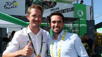 Contador y Andy Schleck, de jugarse el Tour a “amigos”