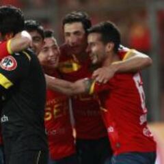 Unión lo da vuelta ante Audax en la agonía y con uno menos